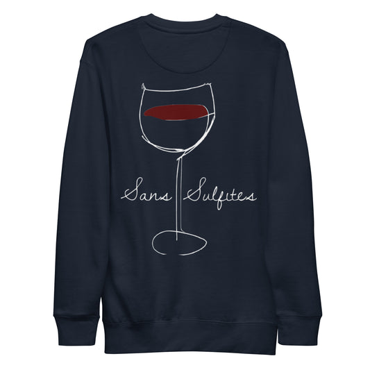 Sans Sulfites - Blue Sweatshirt