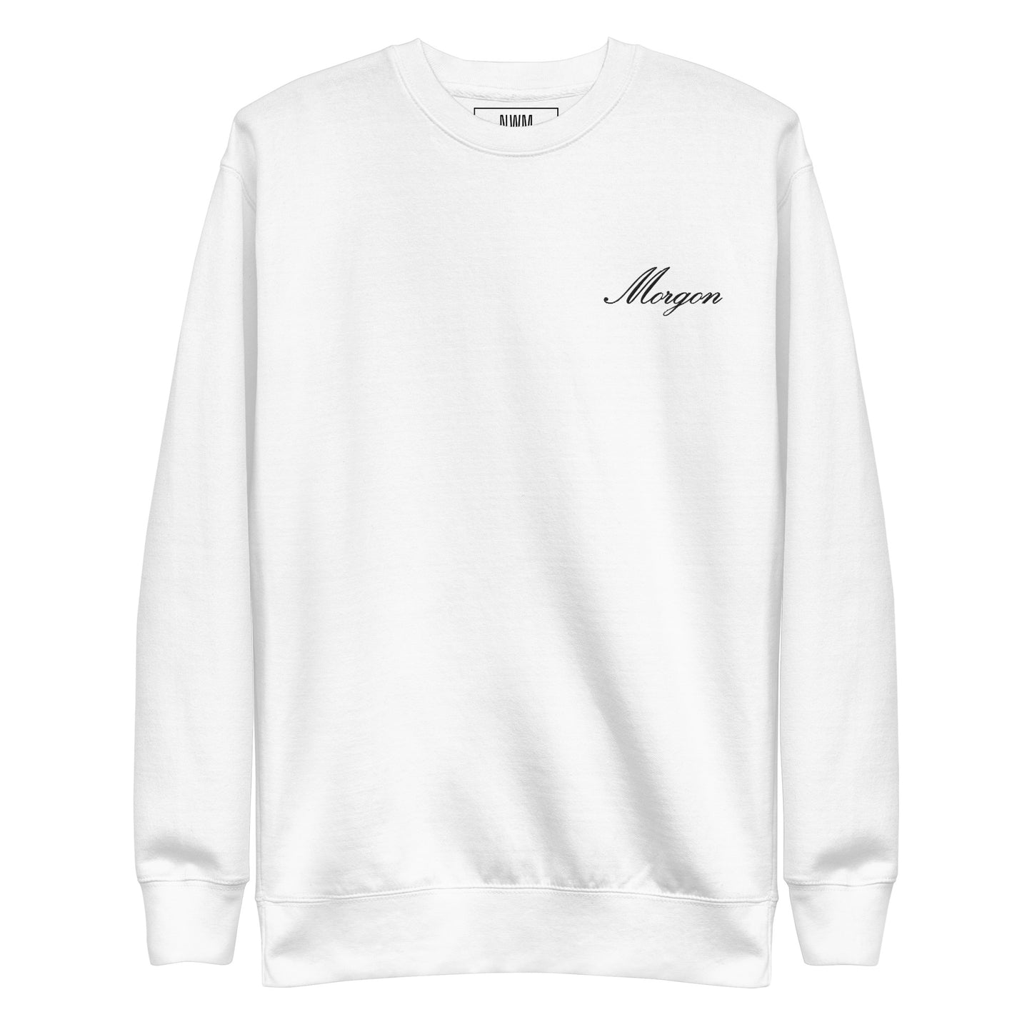 Morgon - Embroided White Sweatshirt